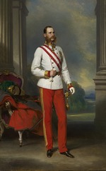 Winterhalter, Franz Xavier - Porträt von Kaiser Franz Joseph I. von Österreich