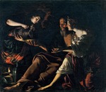 Guerrieri, Giovanni Francesco - Lot mit seinen beiden Töchtern