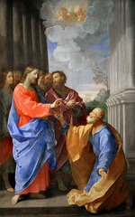 Reni, Guido - Jesus übergibt Petrus die Schlüssel des Paradieses