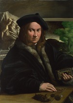 Parmigianino - Bildnis eines Sammlers