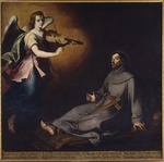 Murillo, Bartolomé Estebàn - Die Stigmatisation des heiligen Franziskus