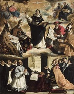 Zurbarán, Francisco, de - Die Apotheose des heiligen Thomas von Aquin