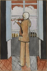 Matisse, Henri - Le violoniste à la fenêtre (Der Geiger am Fenster)
