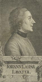 Fritzsch, Christian Friedrich - Porträt des Dichters und Philosophen Johann Kaspar Lavater (1741-1801)