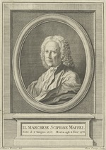 Rotari, Pietro Antonio - Porträt von Dichter Scipione Maffei (1675-1755)