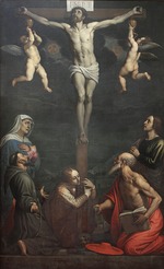 Cresti (genannt Il Passignano), Domenico - Die Kreuzigung mit Heiligen