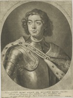Schenk, Peter (Petrus), der Ältere - Porträt von Kaiser Peter I. der Große (1672-1725)