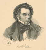 Kriehuber, Josef - Porträt von Franz Schubert (1797-1828)