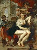 Rubens, Pieter Paul - Bathseba im Bade