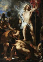 Rubens, Pieter Paul - Die Auferstehung Christi (Mitteltafel)