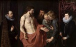 Rubens, Pieter Paul - Rockox Triptychon mit der Darstellung des ungläubigen Thomas und dem Stifterehepaar