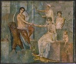 RÃ¶misch-pompejanische Wandmalerei - Jupiter und Io