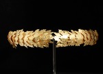 Klassische Antike Kunst - Krone mit goldenen Eichenblättern