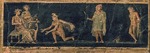 Römisch-pompejanische Wandmalerei - Wettbewerb zwischen Apollon und Marsyas