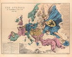 Unbekannter Künstler - Der Rächer: Eine allegorische Kriegskarte für 1877