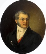 Bolotow, Dmitri Michajlowitsch - Porträt des Schriftstellers Michail Nikolajewitsch Sagoskin (1789-1852)