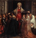 Tizian - Madonna della Misericordia (Schutzmantelmadonna)