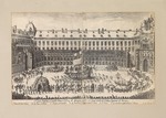 Unbekannter Künstler - Rossballett im Wiener Burghof anlässlich der Vermählung von Leopold I. mit Margarita Teresa