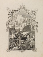 Gagarin, Grigori Grigoriewitsch - Frontispiz zum Buch Tarantas (Der Reisewagen) von Wladimir Sollogub