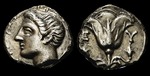 Numismatik, Antike Münzen - Memnon von Rhodos. Drachme