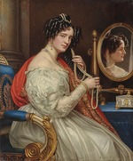 Stieler, Joseph Karl - Porträt von Gräfin Sophie Kisseleff (1801-1875), geb. Potocka 