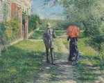 Caillebotte, Gustave - Chemin montant