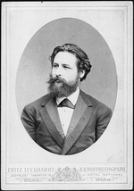 Luckhardt, Fritz - Porträt von Pianist und Komponist Heinrich Karl Johann Hofmann (1842-1902)