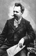 Brend'amour, Richard - Porträt von Komponist Engelbert Humperdinck (1854-1921)