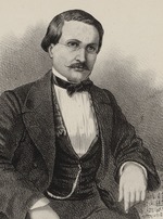 Donjean, Gustave - Porträt von Komponist Antony Lamotte (1819-1912)