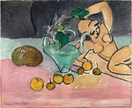 Matisse, Henri - Stilleben mit Efeu (Skulptur und Vase mit Efeu)