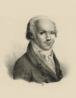 Unbekannter Künstler - Porträt von Violinist und Komponist Andreas Romberg (1767-1821)