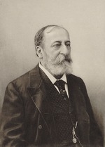 Unbekannter Fotograf - Porträt von Komponist Camille Saint-Saëns (1835-1921)