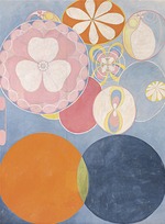 Hilma af Klint - Gruppe IV., Nr. 2, Die zehn Größten, Kindheit 