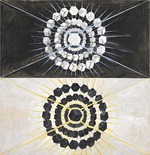 Hilma af Klint - Gruppe IX/SUW, Nr. 8., Der Schwan, Nr. 8