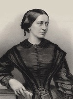 Hanfstaengl, Franz - Porträt von Clara Schumann (1819-1896)