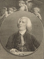 Unbekannter Künstler - Porträt von Organist und Komponist John Stanley (1712-1786)