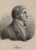 Unbekannter Künstler - Porträt von Sänger und Komposer Wilhelm Sutor (1774-1828) 