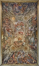 Cortona, Pietro da - Der Triumph der Göttlichen Vorsehung (Verherrlichung des Papstes und der Familie Barberini) 