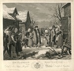 Adam, Pierre Michel - Ludwig XVI. verteilt Almosen an arme Bauern im Winter 1788
