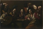 Manfredi, Bartolomeo - Szene in einer Taverne