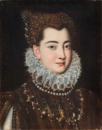 Pulzone, Scipione - Porträt von Clelia Farnese (1552-1613)