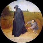 Bruegel (Brueghel), Pieter, der Ältere - Der Misanthrop