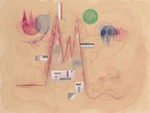 Kandinsky, Wassily Wassiljewitsch - Zickzack in Weich 