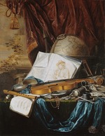 Ring, Pieter de - Stillleben mit Musikinstrumenten 
