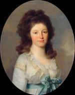 Tischbein, Johann Friedrich August - Porträt von Henriette Gräfin von Egloffstein (1773-1864)