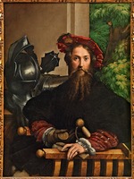 Parmigianino - Porträt von Galeazzo Sanvitale