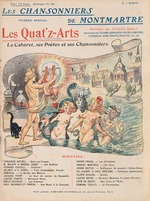 Willette, Adolphe - Cabaret des Quat'z'Arts
