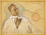 Ljungquist, Bernt - Porträt von Carl Larsson (1853-1919)