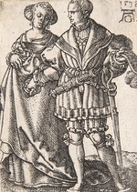 Aldegrever, Heinrich - Aus der Serie Die kleinen Hochzeitstänzer
