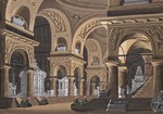 Sanquirico, Alessandro - Bühnenbildentwurf zur Oper Castore e Polluce von Francesco Bianchi